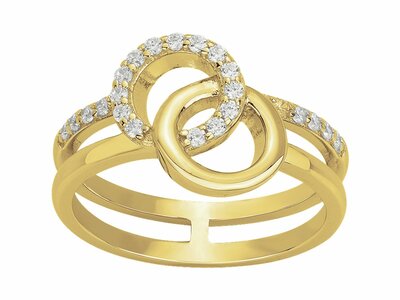 Loumya Silver | Bague | Plaqué Or | Oxyde de Zirconium | 76100342