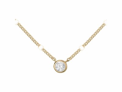 Loumya Silver | Collier | Plaqué Or | Oxyde de Zirconium | 76700493