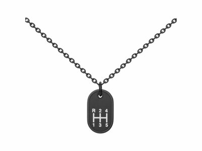 Phebus | Collier | Acier Inoxydable | PVD Noir | 75-0336