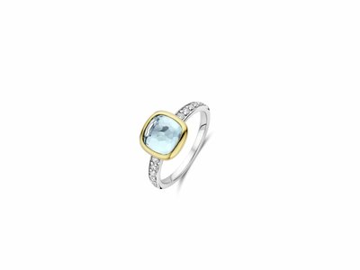 Ti Sento | Bague | Argent | Bicolore | Oxyde de Zirconium | 12414TY