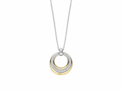 Ti Sento | Collier | Argent | Bicolore | Oxyde de Zirconium | 34119ZY