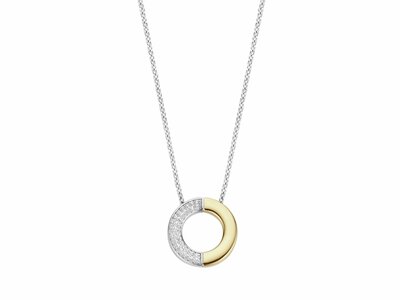 Ti Sento | Collier | Argent | Bicolore | Oxyde de Zirconium | 34120ZY
