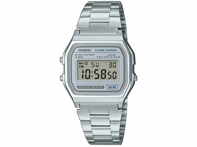 Casio | Mixte | Quartz | Digitale | Vintage | 38.6x33.2mm | A158WEA-7EF