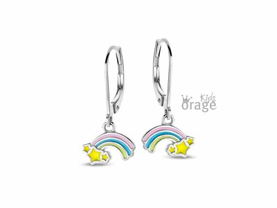 Orage Kids | Boucles d'Oreilles | Argent | Licorne | K2919