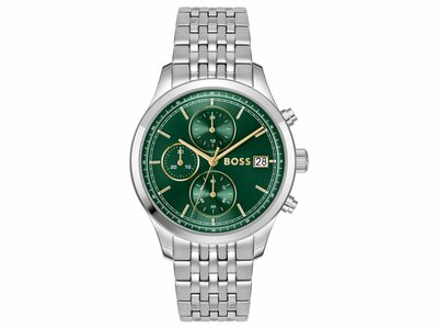 Hugo / Boss | Homme | Quartz | Acier Inoxydable | Vert | 41mm | 1514330