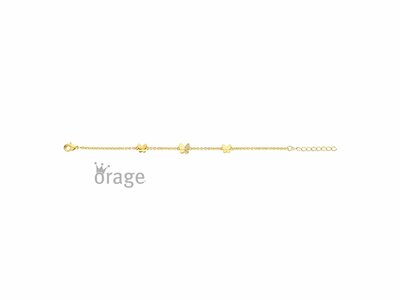 Orage Kids | Bracelet | Plaqué Or | Oxyde de Zirconium | Papillon | K3107
