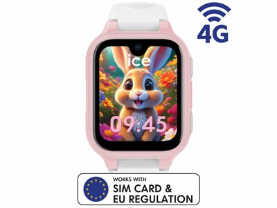 Ice-Watch | Ice Smart | Junior 4G GPS 2.0 | Pink White | 1.78 Amoled | 40mm | 025270