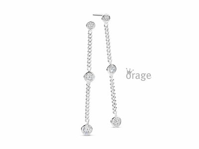 Orage Kids | Bouclesd'Oreilles | Argent | Oxyde de Zirconium | K2982