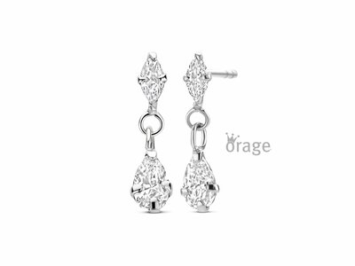 Orage Kids | Boucles d'Oreilles | Argent | Oxyde de Zirconium | K2931