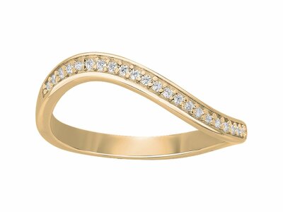 Loumya Silver | Bague | Plaqué Or | Oxyde de Zirconium | 76100436