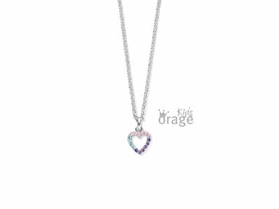 Orage Kids | Collier | Argent | Coeur | K2759