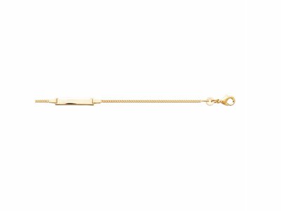 Bijoux  Paris | Bracelet | Identité Bébé | Plaqué Or | Personnalisable | 14+2cm | 60283115
