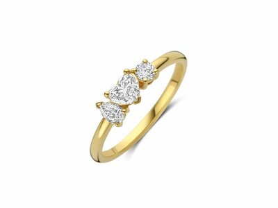Diamants de Laboratoire | Bague | Or Jaune | Diamants de Synthèse 0.53ct | Lab109