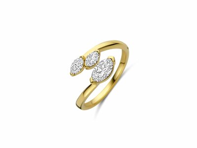 Diamants de Laboratoire | Bague | Or Jaune | Diamants de Synthèse 0.52ct IGI | 0.33ct | Lab153