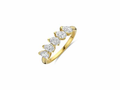Diamants de Laboratoire | Bague | Or Jaune | Diamants de Laboratoire 1.07ct | Lab166