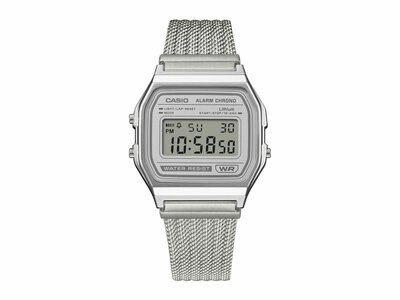 Casio | Mixte | Quartz | Digitale | Milanais | Vintage | A158WEM-7EF