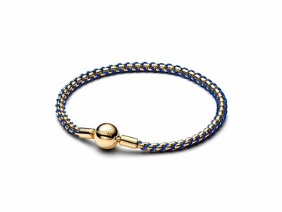 Pandora | Bracelet | Cordon Bleu | Plaqué Or 14c | 563816C02