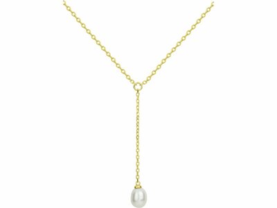 Loumya Steel | Collier | Laiton | Perle d'Eau Douce | 6mm | 76700503