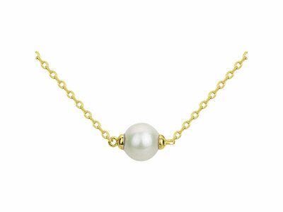Loumya Steel | Collier | Laiton | Perle d'Eau Douce | 6mm | 76700502