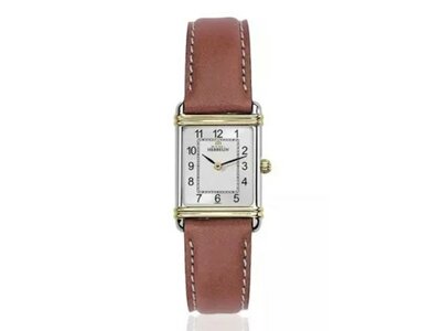 Michel Herbelin | Dame | Quartz | Art Deco | Bicolore | 20.3x24.4mm | 17478AP22GD