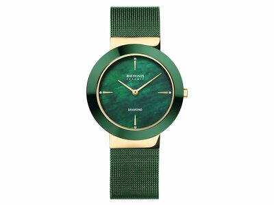 Bering | Femme | Quartz | Milnanais Vert | 11435-338