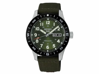 Seiko | Homme | Automatique | Seiko 5 sports | Nylon Kaki | 41mm | HDB008K1