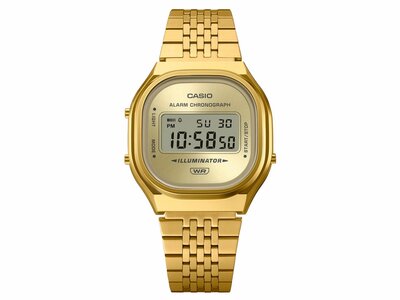 Casio | Mixte | Digitale | Doré | Vintage | 39mm | A140WEG-9AEF
