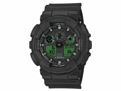 Casio | Homme | Quartz | G-Shock | Ana-Digitale | Résine | 55mm | GA-100BEG-1AER