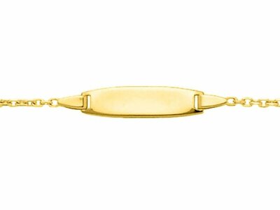 Loumya Gold "Or" | Bracelet | Identité Bébé | Or Jaune | 12+2cm | Personnalisable | 630024.1