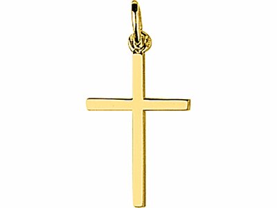 Loumya Gold "Or" | Pendentif | Or Jaune | Croix | 12x18mm | 660023