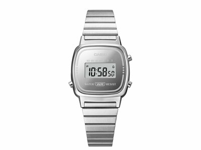 Casio | Femme | Quartz | Digitale | Acier Inoxydable | Vintage | LA670WES-7AEF
