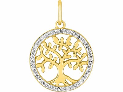 Loumya Gold "Or" | Pendentif | Or Jaune 9K | Bicolore | Arbre de Vie | 397430.Z3