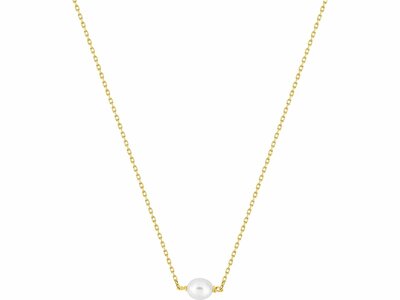 Loumya Gold "Or" | Collier | Or Jaune 9K | Perle de Culture | 397603.P0