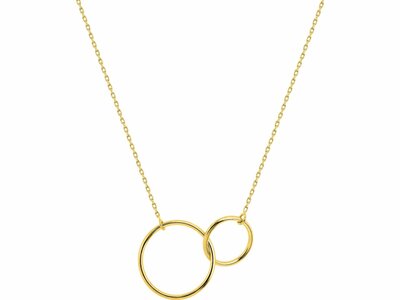 Loumya Gold "Or" | Collier | Or Jaune 9K | Cercles | 9K7766