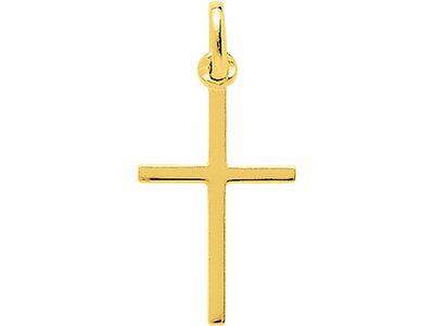 Loumya Gold "Or" | Pendentif | Or Jaune 9K | Croix | 22x14mm | 9KP35