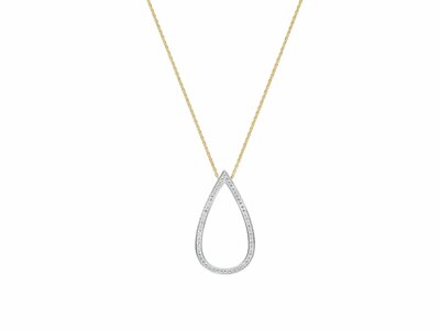 Ti Sento | Collier | Argent | Plaqué Or | Oxyde De Zirconium | 34145ZY