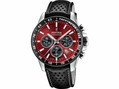 Festina | Homme | Quartz | Chrono | Cuir Noir | F20561/7