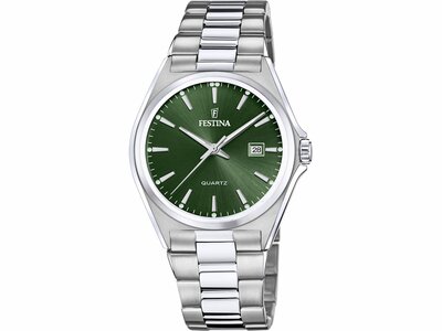 Festina | Homme | Quartz | Acier Inoxydable | Vert | 40mm | F20552/4