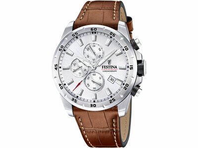 Festina | Homme | Quartz | Chrono | Cuir Marron| F20692/1