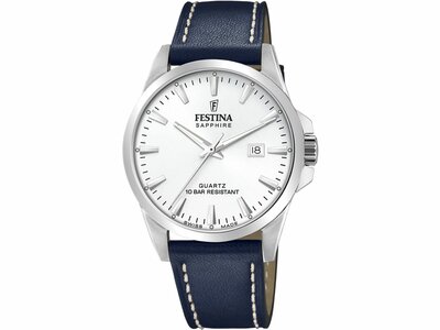 Festina | Homme | Quartz | Swiss Made | Cuir Noir | 41mm | F20025/2