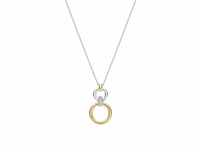 Ti Sento | Collier | Argent | Plaqué Or | Oxyde De Zirconium | 34134ZY