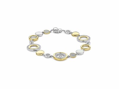 Ti Sento | Bracelet | Argent | Plaqué Or | Oxyde De Zirconium | 23113ZY