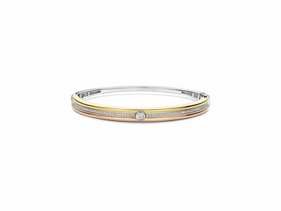 Ti Sento | Bracelet | Esclave | Argent | Tricolore | Oxyde De Zirconium | 23100TZ