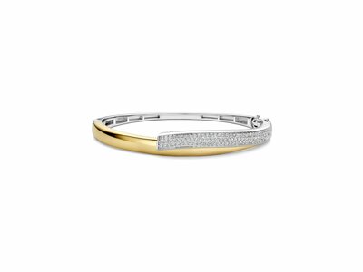Ti Sento | Bracelet | Argent | Plaqué Or | Oxyde De Zirconium | 23110ZY