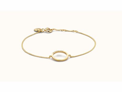 Diamanti Per Tutti | Bracelet | Plaqué Or | Diamants 0.0240cts | M2115-3S1