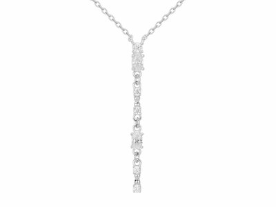 Loumya Silver | Collier | Argent | Oxyde de Zirconium | 770701184