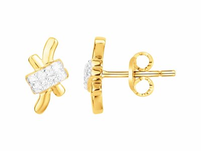 Loumya Silver | Boucles d'Oreilles | Plaqué Or | Oxyde de Zirconium | 76400092BJ