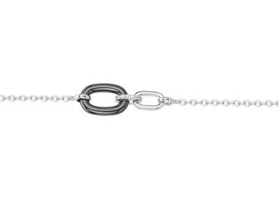 Loumya Silver | Bracelet | Argent | Céramique | Oxyde de Zirconium | 1-32-0138