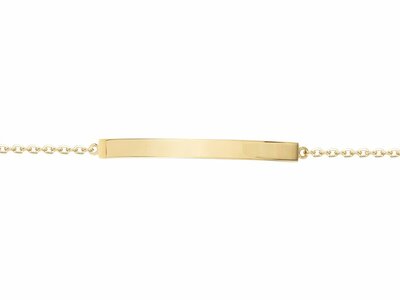 Loumya Steel | Bracelet | Pvd Jaune | Identité Personnalisable | 832-357.J