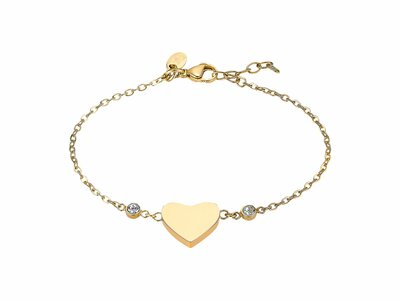 Lotus Style | Bracelet | Acier | Doré | Oxyde De Zirconium | LS2558-2/2